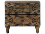 Bedside Cabinet 2 pcs Brown 40 x 33.5 x 46 cm Solid Mango Wood 4018331
