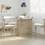 Dining Table Sonoma Oak 110 x 60 x 75 cm Engineered Wood 863162