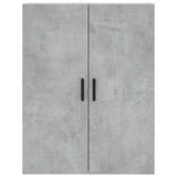 Highboard Concrete Grey 69.5x34x180 cm Engineered Wood 3195967
