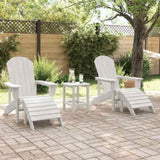 Garden Chair 2 pcs White 83 x 74 x 92 cm Polyethylene 3335842