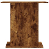 Aquarium Stand Smoked Oak 75x36x72.5 cm Engineered Wood 833652