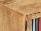 TV Cabinet 120x30x40 cm Solid Mango Wood 249864