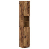 Bathroom Cabinet with Open Shelf UTRECHT Old Wood 897703
