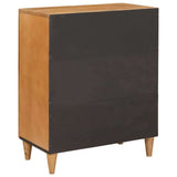 Sideboard Light brown 60 x 33 x 75 cm Solid mango wood 4018082