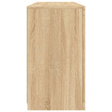 Sideboard with LED Lights Sonoma Oak 142.5x37x67 cm 3209088