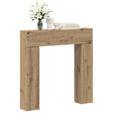 Fireplace Surround Artisan Oak 102 x 18 x 100.5 cm 8006614