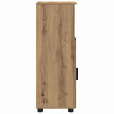 Bathroom Cabinet with Storage Artisan Oak 30 x 35 x 95 cm 883323