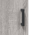 Highboard Grey Sonoma 69.5x34x180 cm Engineered Wood 3189963