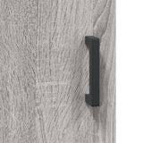 Highboard Grey Sonoma 69.5x34x180 cm Engineered Wood 3200519