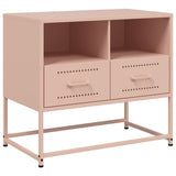TV Cabinet Pink 68x39x60.5 cm Steel 846549