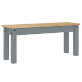 4 Piece Dining Set PANAMA Grey Solid Wood Pine 3345186