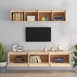 TV Cabinets 5 pcs Solid Wood Pine 3100149