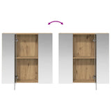 Bathroom Mirror Cabinet Artisan Oak 70 x 14.5 x 70 cm 889094