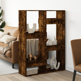Room Divider Smoked Oak100x33x135 cm Engineered Wood 3309559