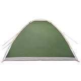 Camping Tent with Roof Green 4-Person Polyester and Steel 42028647