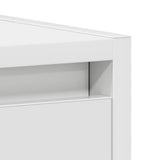 Bathroom Cabinet White 60x33x61 cm Engineered Wood 802642