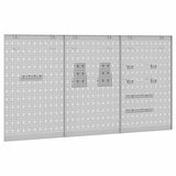 Tool Wall Panel 3 pcs Grey 150 x 1 x 80 cm 4103484