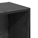Bookshelf Black Oak 40 x 30 x 152 cm Engineered Wood 875017