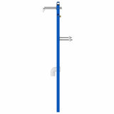 Bathroom Wall Support Height Adjustable Blue 50 x 3 x 112 cm 4106574