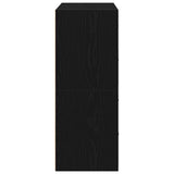 Cabinets with 2 Drawers 2 pcs Black Oak 60x31x40 cm Engineered Wood 858824