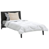 Duvet Set with Pillow 2 pcs White Microfibre 3376859