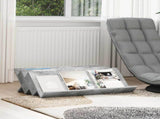 Magazine Rack Concerte Grey 90 x 53 x 28.5 cm Engineered Wood 890891