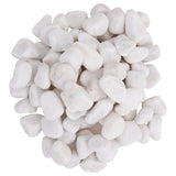 Polished Pebbles 25 kg White 2-5 cm 155330