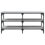 Shoe Bench Grey Sonoma 100x38.5x49 cm Engineered Wood 839046