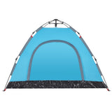 Camping Tent 3-Person Blue Quick Release 4004166
