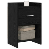 Bedside Tables 2 pcs Black Oak 40 x 30 x 60 cm Engineered Wood 8010982