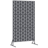 Privacy Screen Anthracite 100 x 50 x 180 cm Steel 868579
