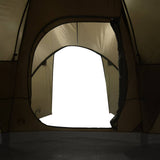 Family Tent Dome 6-Person Brown Waterproof 4009465