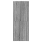 Shoe Cabinet with 2 Flip-Drawers Grey Sonoma 60x42x108 cm 3214390