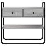 Console Table Grey Sonoma 100 x 40 x 75 cm Engineered Wood 8007554