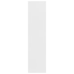 Wardrobe with Drawers White 50x50x200 cm Engineered Wood 800612