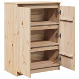 ZNTS Sideboard 60x36x84 cm Solid Pinewood 808108