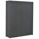 Wardrobe Grey 135x40x170 cm Fabric 248197