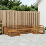 Outdoor Sofa Set 6 pcs Natural 3383567