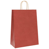 Paper Bags 250 pcs with Handles Red 32x17x44 cm 4101762