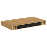 Wall Shelf 4 pcs Brown 40 x 23.5 x 4 cm Engineered Wood 42019943