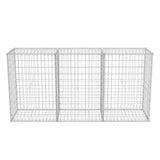 Gabion Basket Galvanised Steel 200x50x100 cm 142552