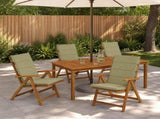 4-Piece High Back Bhair Cushions GEMERT 100% Polyester 946039
