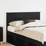 Headboard Black Oak Engineered wood 888320