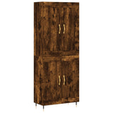 Highboard Smoked Oak 69.5x34x180 cm Engineered Wood 3199670