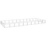 Dog Kennel Silver 40 m Steel 3082156