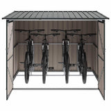 Bike Shed 3 pcs Anthracite 216 x 207 x 158 cm Metal 3385873