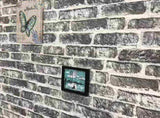 3D Wall Panels with Dark Grey Brick Design 10 pcs EPS 147200