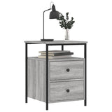 Bedside Cabinet Grey Sonoma 44x45x60 cm Engineered Wood 826009