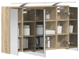 Bathroom Mirror Cabinet Sonoma Oak 73.5 x 16 x 62.5 cm 889177