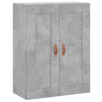 Highboard Concrete Grey 69.5x34x180 cm Engineered Wood 3199853